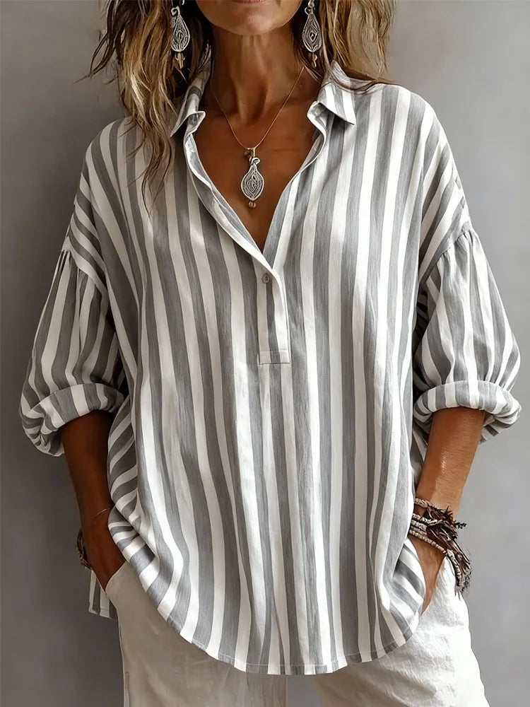 Camicia Donna Righe | Vestita Bene Senza Fatica