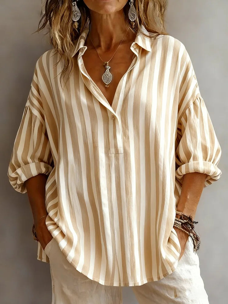 Camicia Donna Righe | Vestita Bene Senza Fatica
