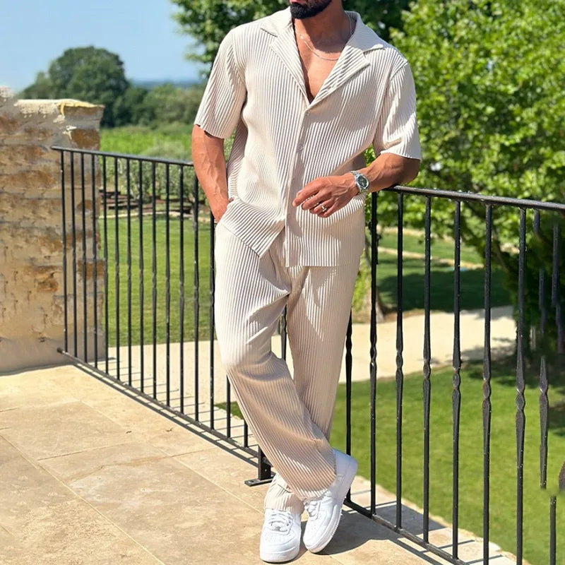 Completo Uomo Casual Due Pezzi